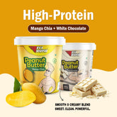Fitburg Peanut Butter Combo – Mango Chia & Crispy White Chocolate (2 x 500g)