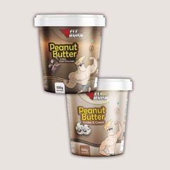 Fitburg Peanut Butter Combo – Dark Chocolate & Cookies and Cream (2 x 500g)
