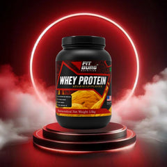 Fitburg Whey Protein | 1 kg | Kesar Kulfi Flavour | High-Quality Protein Powder