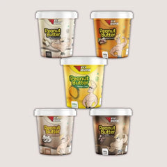Fitburg Peanut Butter Deluxe Pack – 5 Flavors of Pure Indulgence