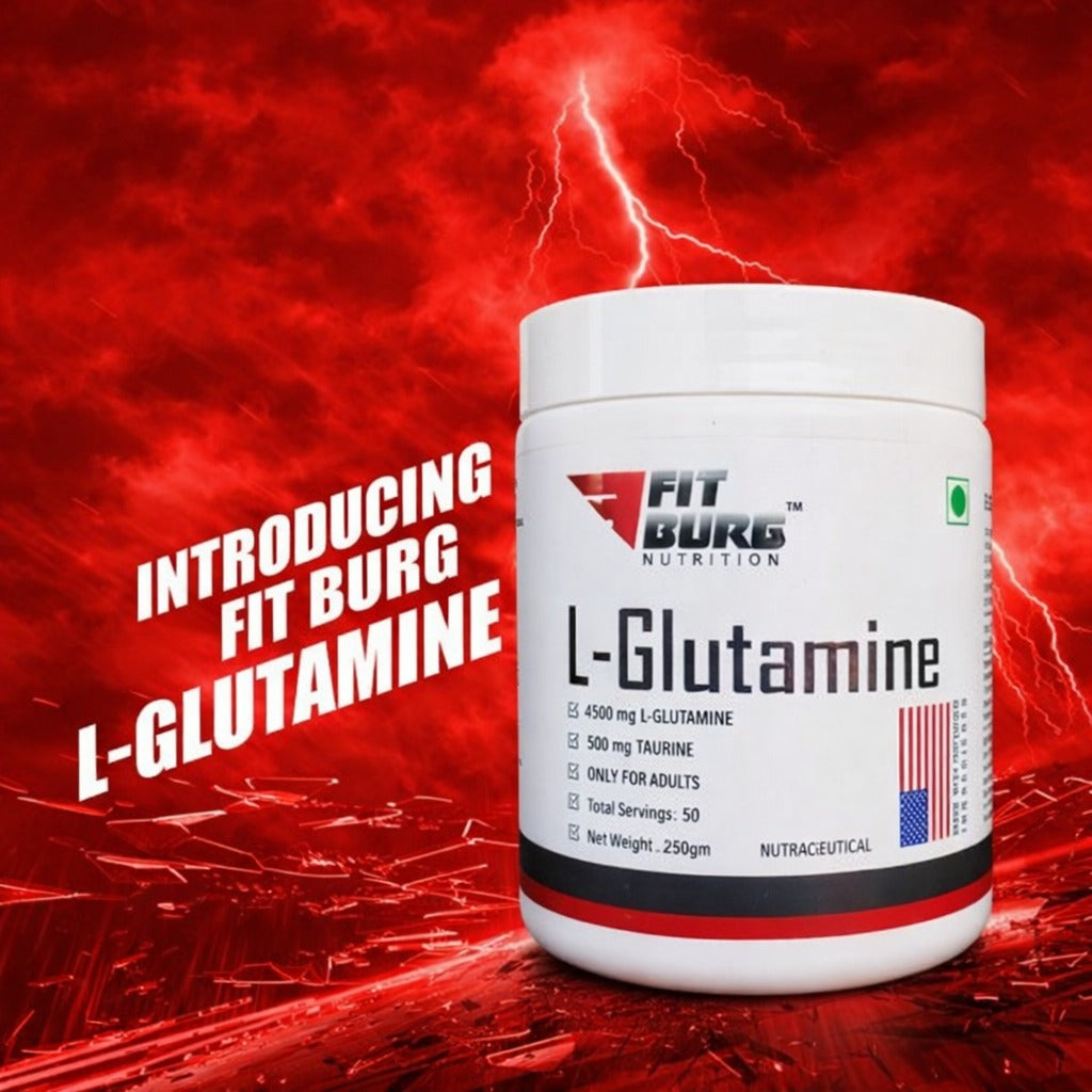 L-Glutamine 4500mg – 250g | Fitburg Nutrition